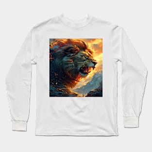 Majestic Lion Long Sleeve T-Shirt